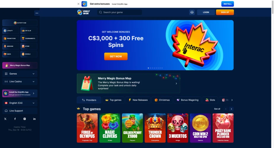 OnlyWin Casino